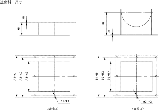 LS螺旋輸送機進(jìn)料口