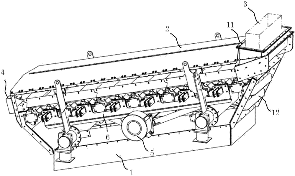 工業(yè)原料弛張篩結(jié)構(gòu)圖 工業(yè)原料弛張篩結(jié)構(gòu)圖