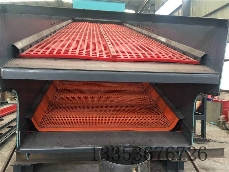 煤礦原煤分級弛張沸騰篩可做成多少層有弛張效果的篩面？2